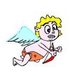 Cartoon: angel (small) by musa gültekin tagged an,gel,melek