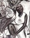Cartoon: voodoo ceremony (small) by odinelpierrejunior tagged drawings,paintings,cartoons,designs,images,pictures