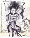 Cartoon: drawing sketch 1 (small) by odinelpierrejunior tagged arts,cartoons,drawings,designs,paintings