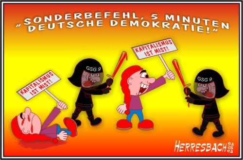 Cartoon: Cartoon 1381 (medium) by cartoonfuzzy tagged sonderbefehl,gsg,demokratie,humourus,humoristico,globalization,cartoons,cartunes,caricature,caricatura,caricaturas,karikaturen,politik,political,herresbach,wahlen,freiheit,michel,deutscher,innenpolitik,cartoonfuzzy