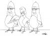 Cartoon: funny birds (small) by James tagged toon,character