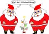 Cartoon: der Weihnachtsbaum (small) by RiwiToons tagged weihnachtsmann christbaum tanne tannenbaum baumschnuck christbaumschmuck