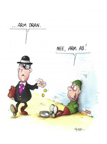 Cartoon: arm ... (medium) by ms rainer tagged geld,arm,bettler,