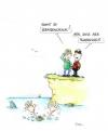 Cartoon: dolmetscher (small) by ms rainer tagged behinderung,wasser,schwimmen