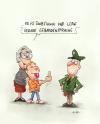 Cartoon: gebärdensprache (small) by ms rainer tagged polizist mutter kind gebärdensprache