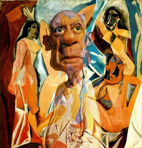Cartoon: Pablo Picasso (medium) by RodneyPike tagged pike,rodney,rwpike,illustration,caricature,picasso,pablo