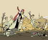 Cartoon: Die Freiheit führt das Volk! (small) by Pierre tagged ägypten,revolution,jasmin,freiheit,mubarak