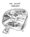 Cartoon: Dr. Seuss Dreams (small) by a zillion dollars comics tagged dreams,fantasy,creativity,mundane,normal