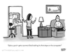 Cartoon: Family Moment (small) by a zillion dollars comics tagged family,kids,teens,technology,internet,aging