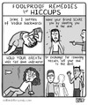 Cartoon: Get Rid of Your Hiccups (small) by a zillion dollars comics tagged health,society