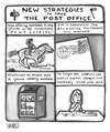 Cartoon: Save the US Postal Service! (small) by a zillion dollars comics tagged government financial crisis politics communication society