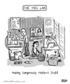 Cartoon: The Meh Lab (small) by a zillion dollars comics tagged society,culture,drugs