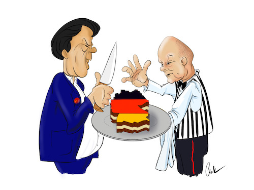 Cartoon: Hamburger Hafen deal (medium) by KryCha tagged china,deal