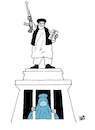 Cartoon: Statue of liberty ... (small) by Vejo tagged taliban,terrorists,women,female,rights,sharia,ria
