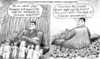 Cartoon: China Blockage (small) by Alan tagged world climate change conference kopenhagen copenhagen china blockage pollution civil rights merkel obama zhonghua klimawechsel erderwärmung
