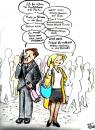 Cartoon: Treffen per Handy (small) by Alan tagged handy,treffen,mann,frau,verabredung,date,suchen,cell,phones