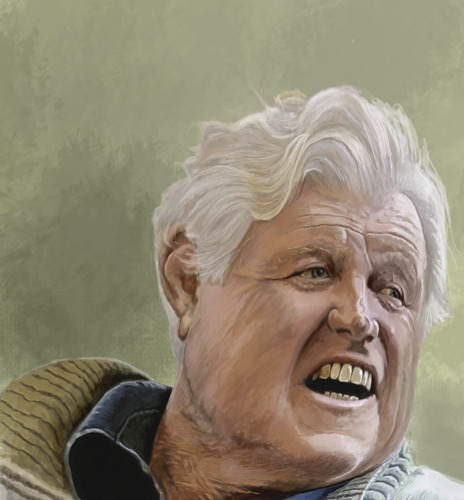 Cartoon: TED KENNEDY caricature (medium) by faruksoyarat tagged soyarat,caricature