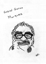 Cartoon: Gabriel Garcia Marquez (small) by Raoui tagged gabriel,garcia,marquez