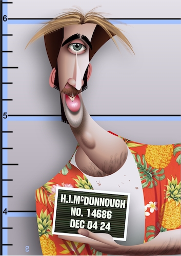 Cartoon: Eaising Arizona (medium) by spot_on_george tagged nicolas,cage