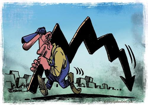 Cartoon: Economic crisis (medium) by toon tagged crisis