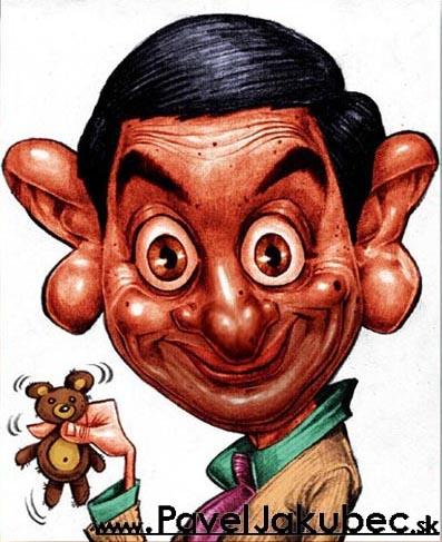Cartoon: Mr. Bean (medium) by toon tagged caricature,bean