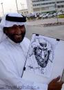 Cartoon: Live act  Qatar Doha (small) by toon tagged world people comic art you day global