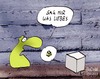Cartoon: ... mal was Liebes ... (small) by BoDoW tagged liebes,sagen,paar,wunsch,beton,sehnsucht,beziehung,kubus