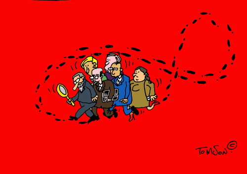 Cartoon: ... (medium) by to1mson tagged people,mensch,leute,ludzie,humans