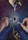 Cartoon: - (small) by to1mson tagged keys klucze schlüssel
