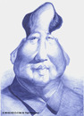 Cartoon: Mao Tse Tung (small) by manohead tagged caricatura caricature manohead