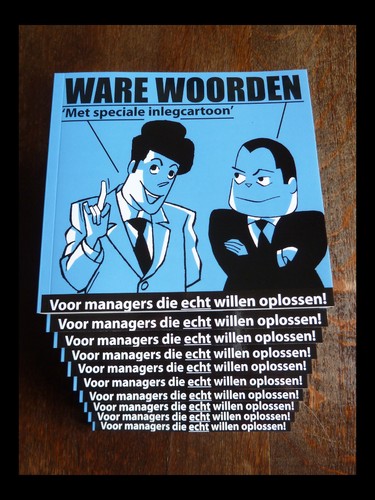 Cartoon: Foto - Ware Woorden 2e druk! (medium) by MoArt Rotterdam tagged managementadvice,managementbycartoons,managementcartoons,cartoons,cover,warewoorden