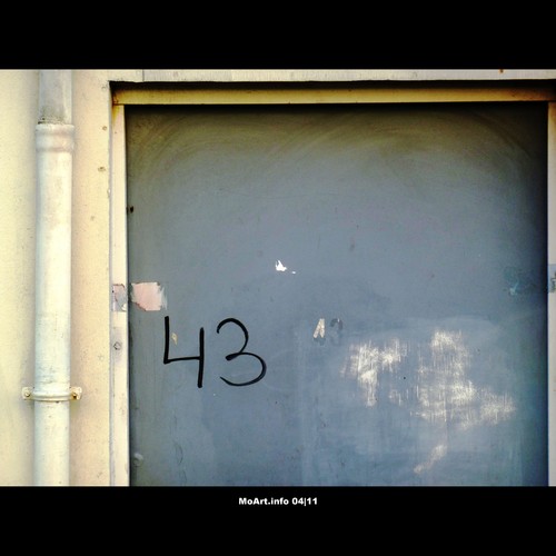Cartoon: MH - Number 43 (medium) by MoArt Rotterdam tagged tags,rotterdam,moart,moartcards,huisnummer,number,nummer,43,deur,door