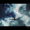 Cartoon: MH - Crossing Airplanes (small) by MoArt Rotterdam tagged vliegtuig plane airplane air intheair lucht sky wolken fotomix photoblend rotterdam