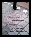 Cartoon: MH - I am Lonely over Here (small) by MoArt Rotterdam tagged lonely sms smsing wilbert womantalk overthere distance relation wilbertswife