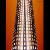 Cartoon: MH - The Infinite Building (small) by MoArt Rotterdam tagged rotterdam building gebouw infinite oneindig endless zondereinde flat toren tower fotomix photoblend fantasy