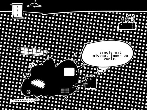 Cartoon: immer mit (medium) by bob schroeder tagged single