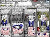 Cartoon: Bible quoting passenger (small) by bob schroeder tagged comic webcomic airliner seattle atlanta nashville passenger bible pasages police arrest warrant suspect restroom blood
