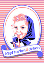 Cartoon: Kopftuchmädchen (small) by bob schroeder tagged racism,rassismus