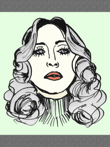 Cartoon: Madonna (medium) by Vidal tagged madonna