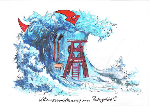 Cartoon: AfD (medium) by Skowronek tagged alice,weidel,afd,nazis,aligator,algatraz,deutschland,wahlen,zentrum,für,politische,schönheit,demo,skowronek,cartoons