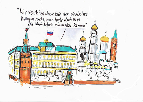Cartoon: Nawalny (medium) by Skowronek tagged kremel,russland,putin,nawalny,gift,opposition,skowronek,cartoon