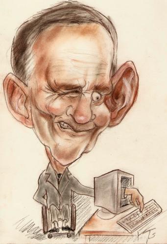 Cartoon: Schäuble (medium) by Skowronek tagged portaitkarikatur