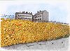 Cartoon: Berliner Mauer (small) by Skowronek tagged berlin,wiedervereinigung,mauer,bananen