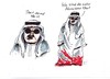 Cartoon: Saudi Arabien (small) by Skowronek tagged islam,scheich,terror,todesstrafe