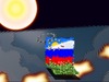 Cartoon: Abstimmungsprobleme (small) by Nikklaus tagged russland,ukraine,europa,rip,sonne,schnee,brennen,sterben,veränderung