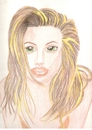 Cartoon: angelina jolie (small) by paintcolor tagged angelina,jolie,actres,beauty,hollywood