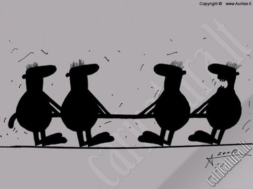 Cartoon: 1 (medium) by Auritas tagged caricature