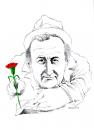 Cartoon: Portrait- Haldun Taner (small) by Mehmet Karaman tagged portrait