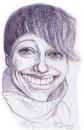 Cartoon: CarolinaSketch (small) by Jesse Ribeiro tagged carolina,woman,portrait,illustration