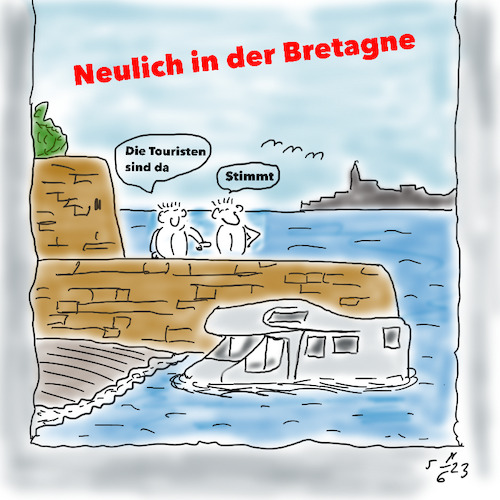 Cartoon: Beginn Urlaubssaison (medium) by legriffeur tagged urlaub,ferien,ferienzeit,urlaubszeit,reisen,verreisen,touristen,tourismus,tourismusindustrie,reisebüro,reisebüros